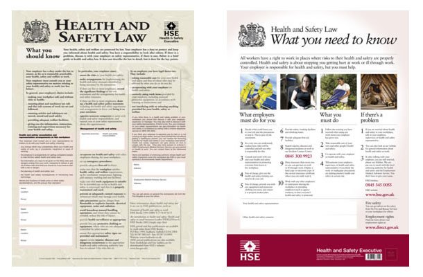Occupational Health And Safety Act Wall Chart