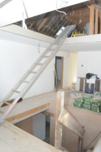 Contractor seriously injured after loft fall