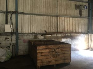Fine after apprentice fell from potato box