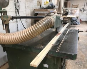 Rip saw injury